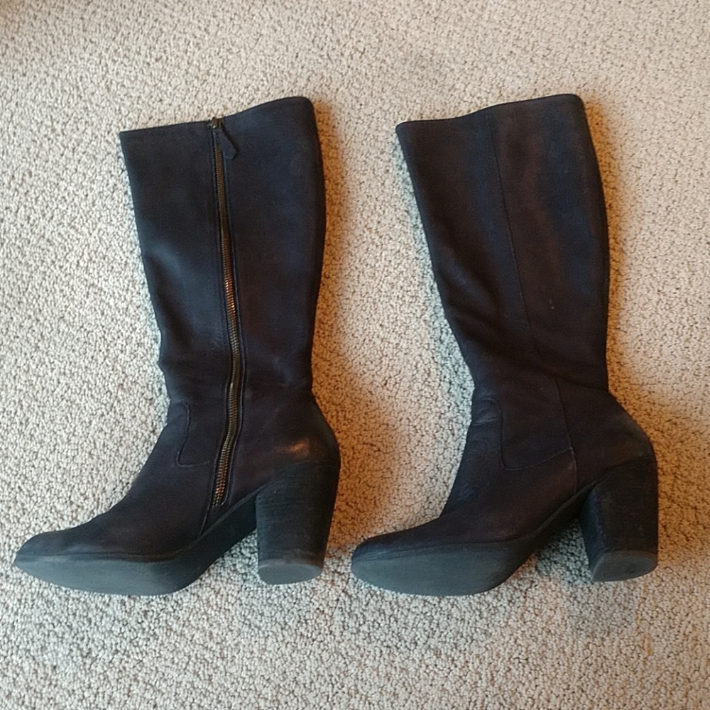 "bp" leather "transit tall" boots - also in taupe!